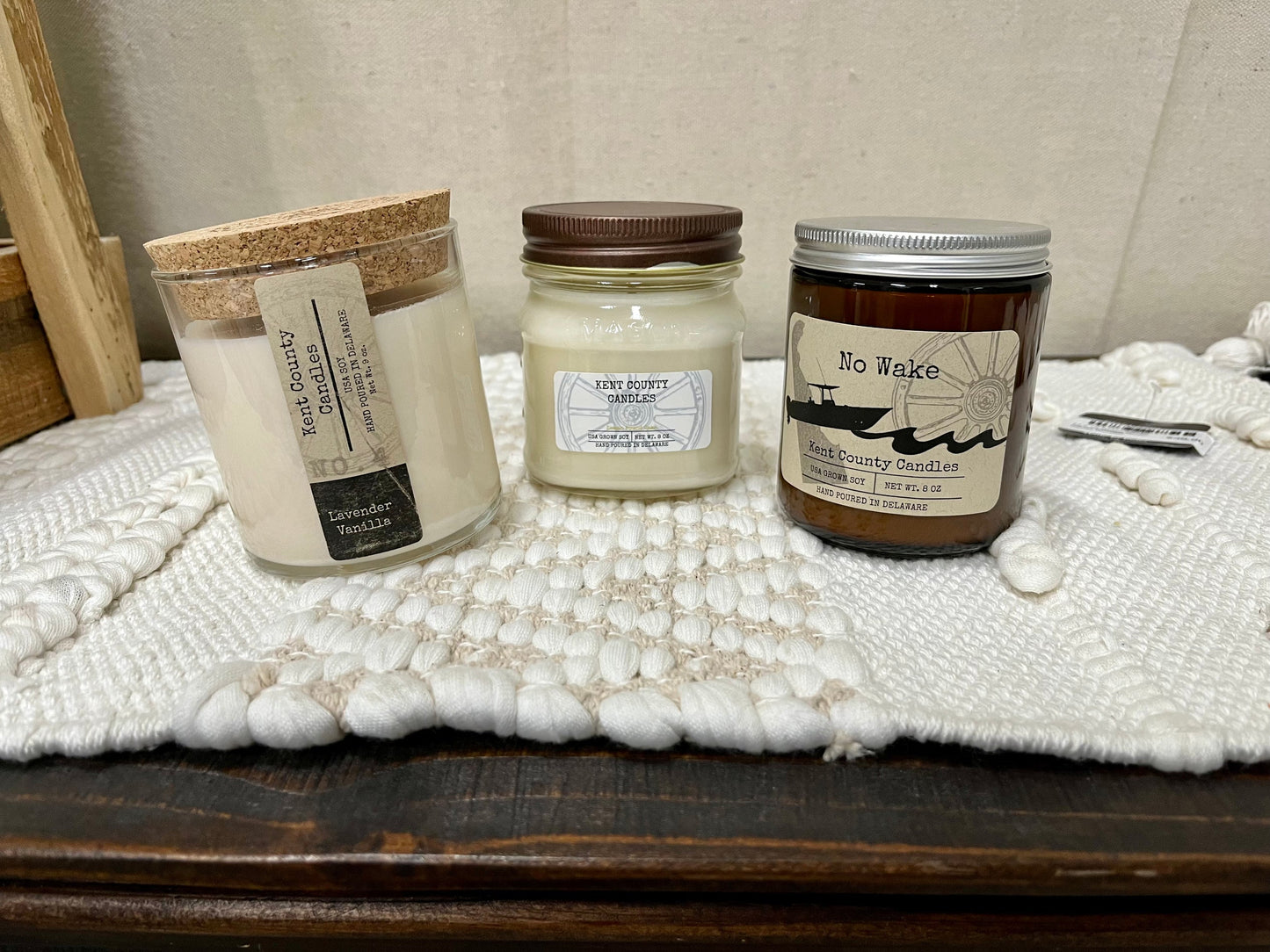 8oz Hand Poured Candle - Kent County Candles {VARIOUS SCENTS}